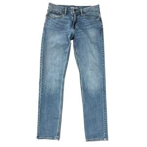 Old Navy Men’s Slim Jeans Light Wash Built-In Tough Stretch Denim - 32x30